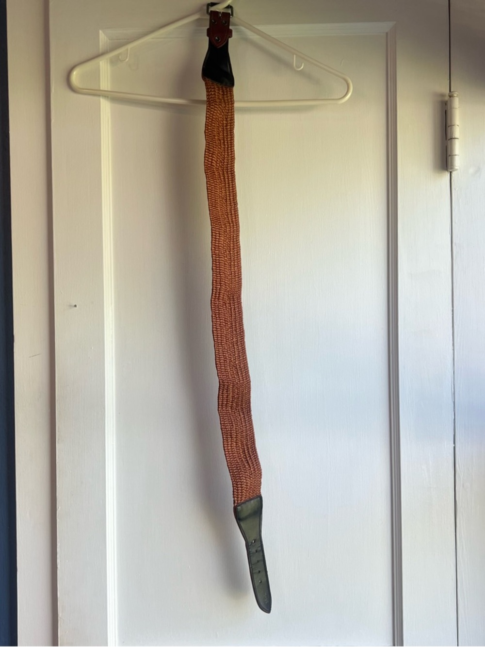 Woven Elastic Brown Belt